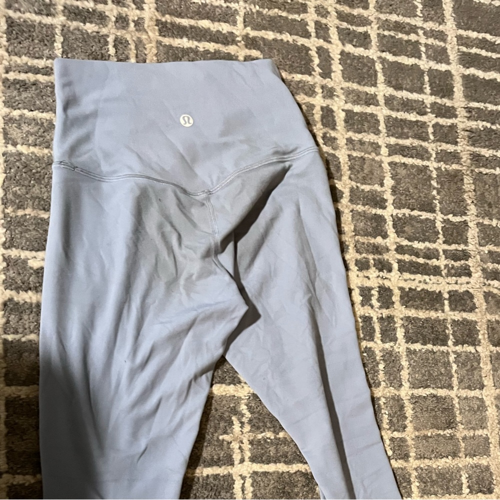 Lululemon light blue leggings size 2